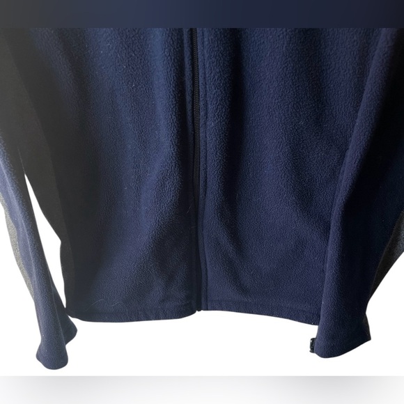 Eddie Bauer Blue and Gray Zip-Up Jacket Small - Picture 4 of 5